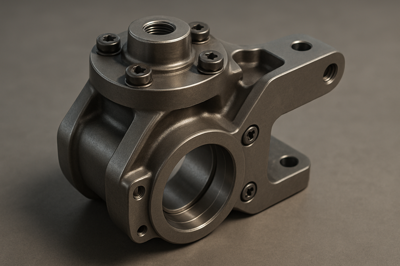 Modelado 3D detallado de pieza mecánica personalizada