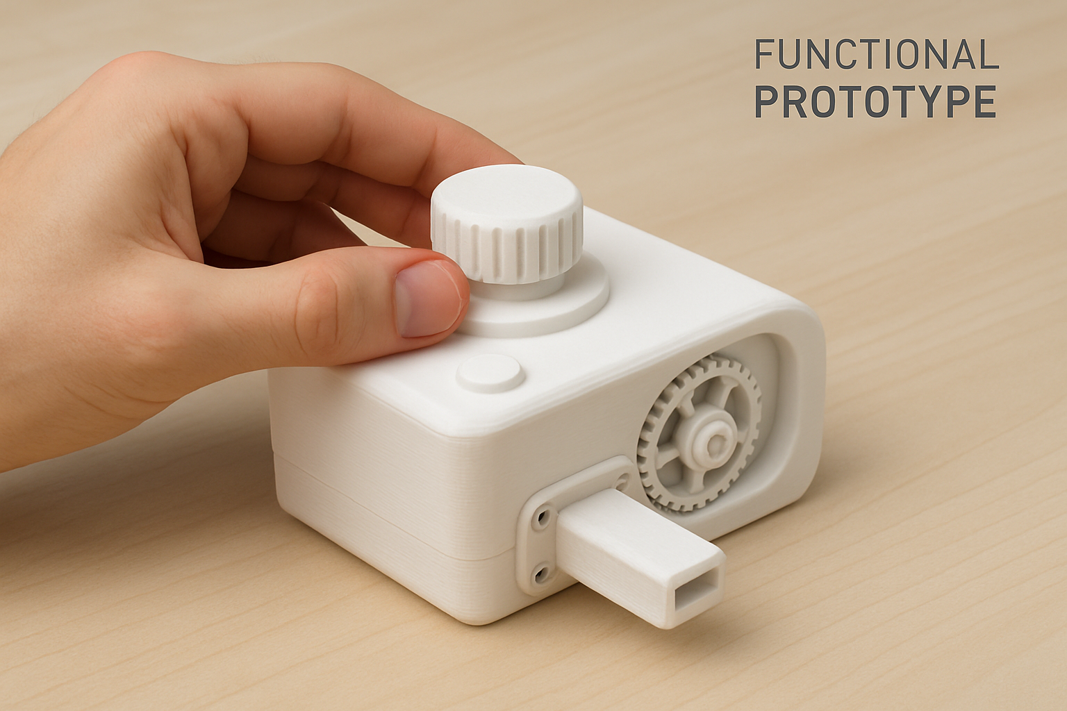 Prototipo funcional impreso en 3D para validación de producto