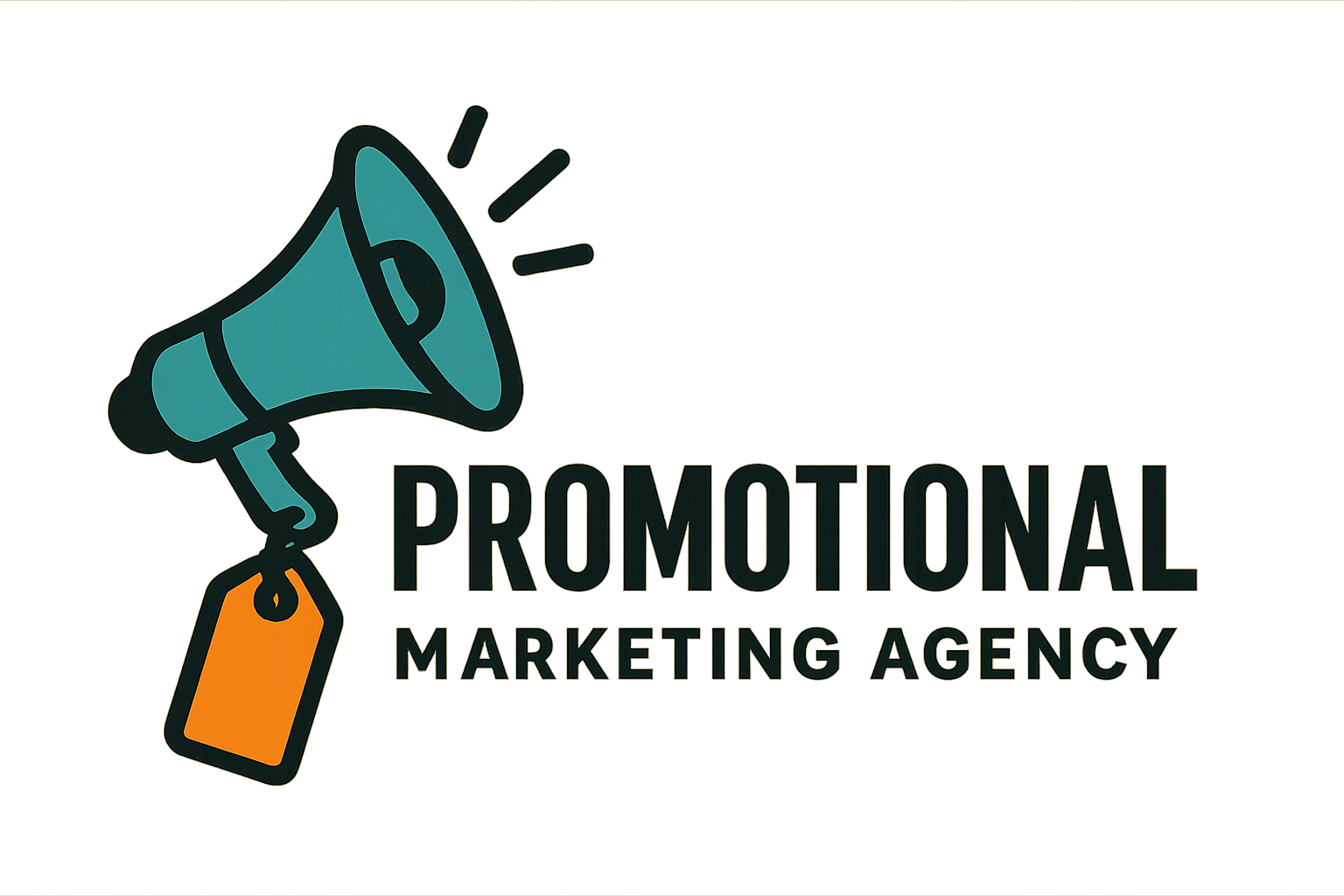 Logo de una agencia de marketing que crea artículos promocionales únicos