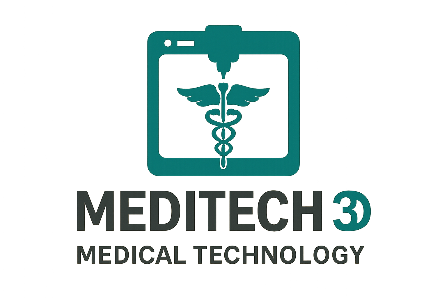 Logo de una empresa de tecnología médica que prototipa dispositivos con impresión 3D